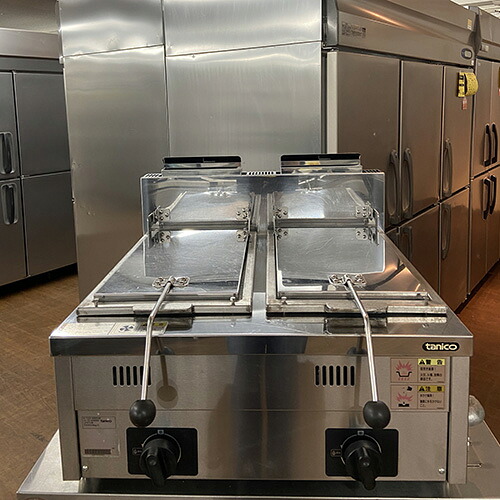 【実業家最長1年引き請ける】【中古】餃子焼機 タニコー N-TCZ-6060GW 幅600×奥ふかさ600×高さ260 LPG(プロパンガス) 【貨物輸送無料】【御役目用】【飲食店 バス発着場 勝手もと装具 餃子焼器 御役目用餃子焼器】
