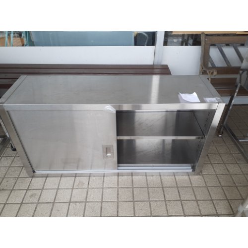 【中古】吊収納家具 幅1200×奥ぶかさ350×高さ600 【貨物輸送別途積もり書き】【お役目用】【飲食店 バス発着場 勝手もと設備 吊収納家具 お役目用吊収納家具】