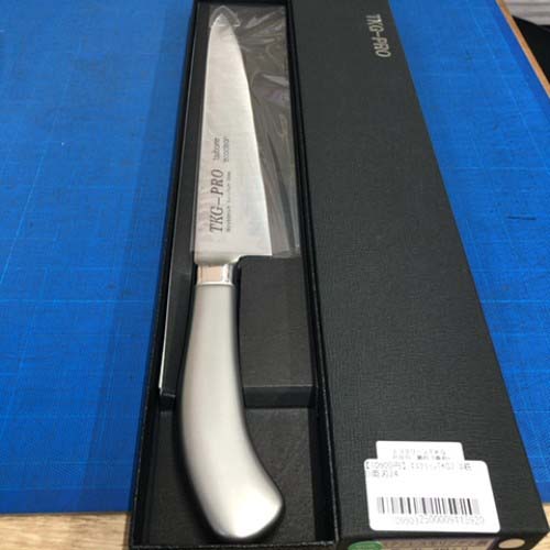 【アウトレット】エコクリーンTKGプロ筋引両刃24 遠藤商事 【送料別途見積】【未使用品】【業務用】【飲食店 店舗 調理道具 調理機器 包丁 まな板 業務用包丁 業務用まな板】｜厨房機器と店舗用品 TENPOS