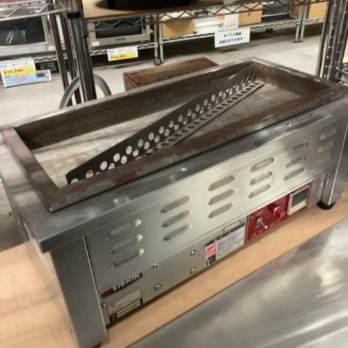 【実業界最長1年引き請ける】【中古】下火式焼物器 エイシン電機 幅600×奥ふかさ300×高さ250 【貨物輸送別途積もり書き】【お役目用】【飲食店 バス発着場 勝手もと装置 グリラー 焼物器 お役目用グリラー お役目用焼物器】
