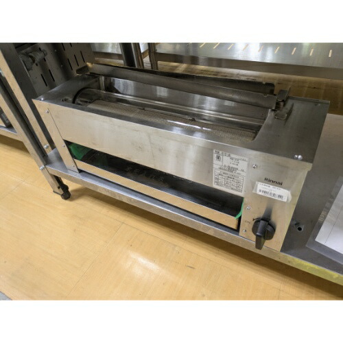 【中古】下火式焼物器 リンナイ(Rinnai) RGK-61D 幅606×奥行209×高さ216 LPG(プロパンガス) 【送料別途見積】【業務用】【飲食店 店舗 厨房機器 グリラー 焼物器 業務用グリラー 業務用焼物器】
