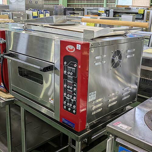【業界最長1年保証】【中古】ミニデッキオーブン マルゼン MBDO-D4E 幅770×奥行645×高さ550 【送料別途見積】【業務用】【飲食店 店舗 厨房機器 オーブン 業務用オーブン】
