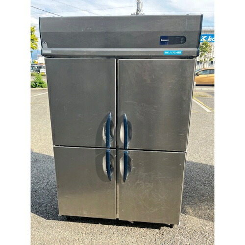 【中古】縦型電気冷蔵庫 大和冷機 441CD 幅1200×奥ふかさ800×高さ1905 【貨物輸送別途積もり書き】【御役目用】【飲食店 バス発着場 御厨子所計器 電気冷蔵庫 御役目用電気冷蔵庫】
