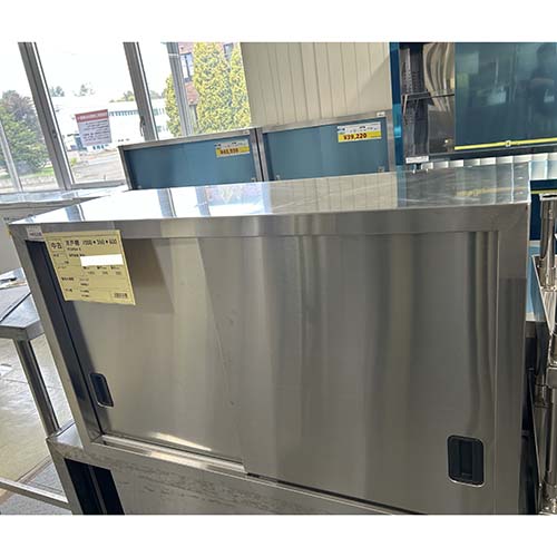 【中古】吊収納家具 幅1000×奥ぶかさ350×高さ600 【貨物輸送別途積もり書き】【お役目用】【飲食店 バス発着場 勝手もと設備 吊収納家具 お役目用吊収納家具】