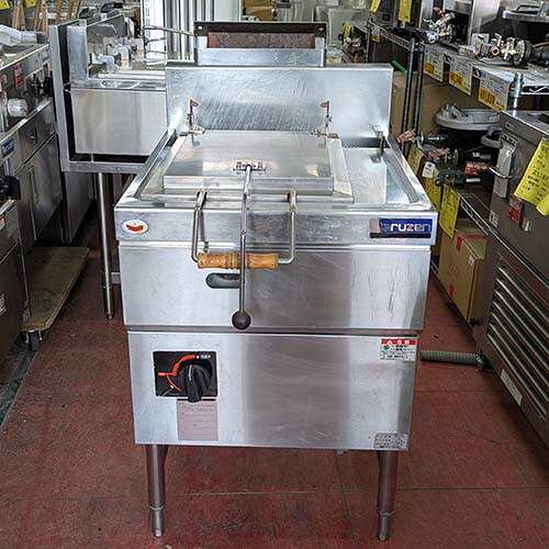 【業界最長1年保証】【中古】ガス餃子焼機 マルゼン MGZS-057B 幅550×奥行730×高さ800 都市ガス 【送料別途見積】【業務用】【飲食店 店舗 厨房機器 餃子焼器 業務用餃子焼器】