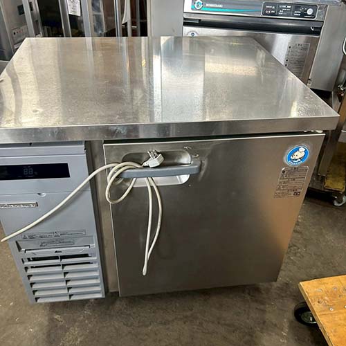 【業界最長1年保証】【中古】冷蔵コールドテーブル 北沢産業 KLCW-090RM 幅900×奥行750×高さ800 【送料別途見積】【業務用】【飲食店 店舗 厨房機器 冷蔵コールドテーブル 業務用冷蔵コールドテーブル】