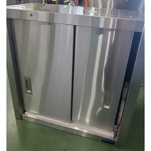 【中古】吊収納家具 BGなし マルゼン 幅600×奥ぶかさ300×高さ600 【貨物輸送別途積もり書き】【お役目用】【飲食店 バス発着場 勝手もと設備 吊収納家具 お役目用吊収納家具】
