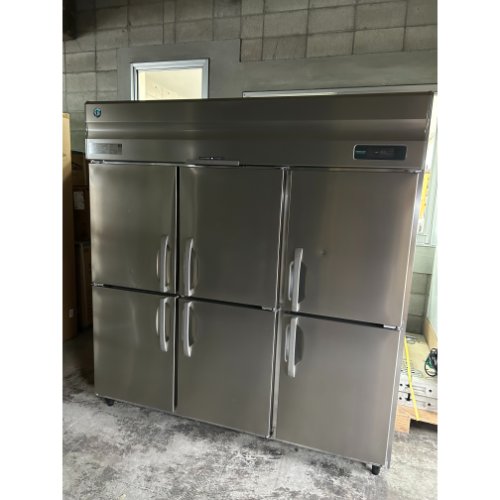 【実業家最長1年引きうける】【中古】縦型電気冷蔵庫 ホシザキ HR-180A-1 幅1800×奥ふかさ800×高さ1910 【貨物輸送別途積もり書き】【御勤め用】【飲食店 バス発着場 勝手もと備品 電気冷蔵庫 御勤め用電気冷蔵庫】