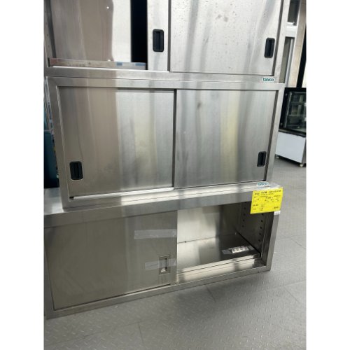 【中古】吊収納家具 幅1200×奥ぶかさ300×高さ600 【貨物輸送別途積もり書き】【お役目用】【飲食店 バス発着場 勝手もと設備 吊収納家具 お役目用吊収納家具】