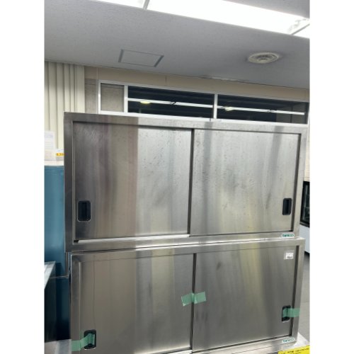 【中古】吊収納家具 幅1200×奥ぶかさ300×高さ600 【貨物輸送別途積もり書き】【お役目用】【飲食店 バス発着場 勝手もと設備 吊収納家具 お役目用吊収納家具】