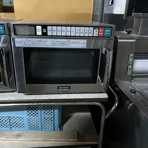 【業界最長1年保証】【中古】電子レンジ シャープ RE-7600P 幅420×奥行480×高さ337 【送料別途見積】【業務用】【飲食店 店舗 厨房機器 電子レンジ 業務用電子レンジ】