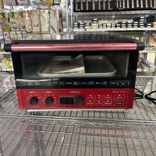 【中古】コンベクションオーブントースター 日立 HMO-F100 幅376×奥ふかさ249×高さ413 【貨物輸送別途積もり書き】【御勤め用】【飲食店 バス発着場 勝手もと備品 オーヴン 御勤め用オーヴン】