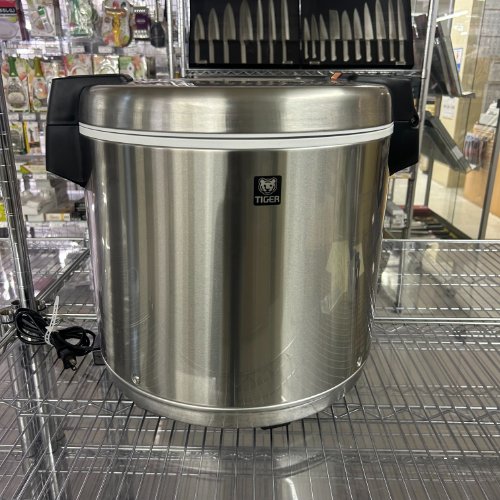 【中古】電子ジャー 5升(ステンレス) タイガー(TIGER) JHC-A90P 幅481&times;奥行395&times;高さ406 【送料別途見積】【業務用】【飲食店 店舗 厨房機器 保温ジャー 業務用保温ジャー】｜厨房機器と店舗用品 TENPOS