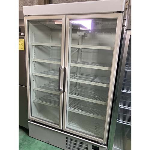 【中古】冷蔵リーチインショーケース パナソニック(Panasonic) SRM-461NB 幅1200×奥行640×高さ1900 【送料別途見積】【業務用】【飲食店 店舗 厨房機器 リーチインショーケース 業務用リーチインショーケース】