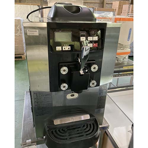 【中古】ソフトクリームメーカー パナソニック(Panasonic) SSF-M162PN 幅450×奥行730×高さ830 三相200V 【送料別途見積】【業務用】【飲食店 店舗 厨房機器 アイスマシン 業務用アイスマシン】
