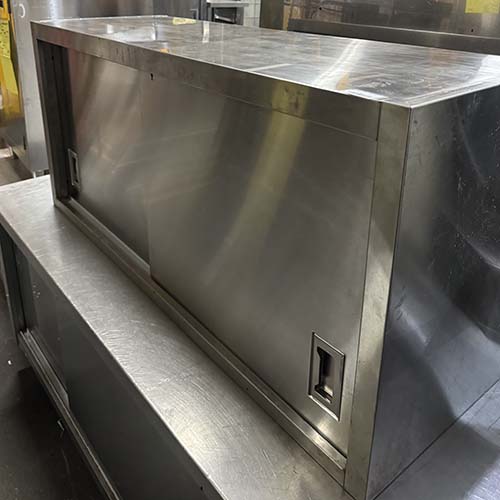 【中古】両面扉吊戸棚 幅1300×奥行450×高さ600 【送料別途見積】【業務用】【飲食店 店舗 厨房機器 吊戸棚 業務用吊戸棚】|厨房機器と店舗用品 TENPOS