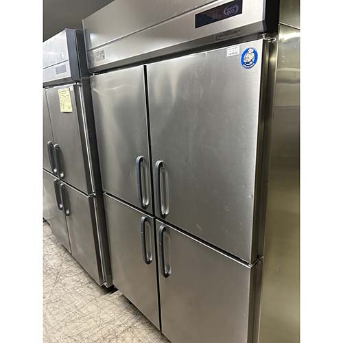 【中古】縦型冷凍器 北沢産業 KGRD-124FMD-F 幅1200×奥ふかさ800×高さ1950 三相200V 【貨物輸送別途積もり書き】【御役目用】【飲食店 バス発着場 勝手もと装具 冷凍器 御役目用冷凍器】