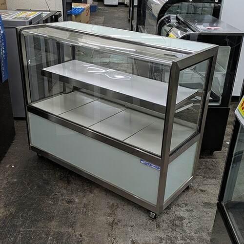 【業界最長1年保証】【中古】対面冷蔵ショーケース 大穂製作所 OHGU-SRAh-1200B 幅1200×奥行500×高さ995 【送料別途見積】【業務用】【飲食店 店舗 厨房機器 冷蔵ショーケース 業務用冷蔵ショーケース】
