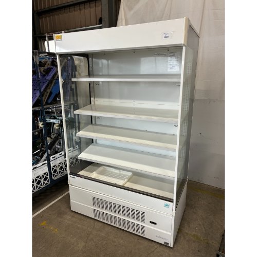 【実業家最長1年引きうける】【中古】冷蔵多段開けはなし陳列棚 パナソニック(Panasonic) SAR-CDV490T 幅1200×奥ふかさ670×高さ1900 【貨物輸送別途積もり書き】【御勤め用】【飲食店 バス発着場 勝手もと備品 開けはなし陳列棚 御勤め用開けはなし陳列棚】