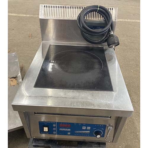 【中古】電磁調理器 ニチワ電機 幅450×奥行600×高さ300 三相200V 【送料別途見積】【業務用】【飲食店 店舗 厨房機器 卓上IHコンロ 業務用卓上IHコンロ】