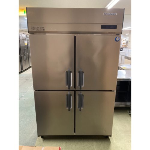【業界最長1年保証】【中古】縦型冷凍庫 北沢産業 KGRD-124FMD-F 幅1200×奥行800×高さ1950 三相200V 【送料別途見積】【業務用】【飲食店 店舗 厨房機器 冷凍庫 業務用冷凍庫】