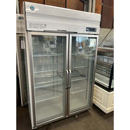 【中古】氷るリーチインショーケース ホシザキ FS-120AT3-W 幅1200×奥ふかさ650×高さ1970 単相100V/三相200V 【貨物輸送別途積もり書き】【御勤め用】【飲食店 バス発着場 勝手もと備品 リーチインショーケース 御勤め用リーチインショーケース】