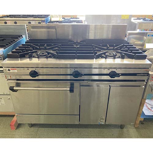 【中古】ガス調理台 タニコー TSGR-1221A 幅1200×奥ふかさ750×高さ800 都市屁っ放り 【貨物輸送別途積もり書き】【未当て嵌める品】【御勤め用】【飲食店 バス発着場 勝手もと備品 ガス調理台 御勤め用ガス調理台】