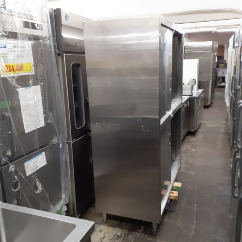 【中古】食器棚 幅1200×奥ふかさ600×高さ1800 【貨物輸送別途積もり書き】【お役目用】【飲食店 バス発着場 勝手もと装置 食器棚 お役目用食器棚】
