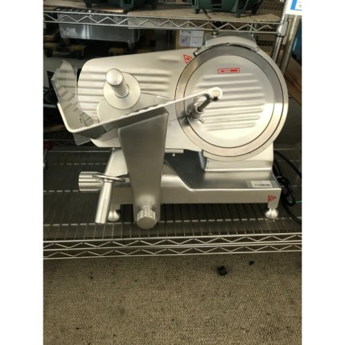 【中古】フードスライサー 千葉加工所 EN-250 幅480×奥ふかさ410×高さ360 【貨物輸送別途積もり書き】【お役目用】【飲食店 バス発着場 勝手もと装置 スライサー お役目用スライサー】