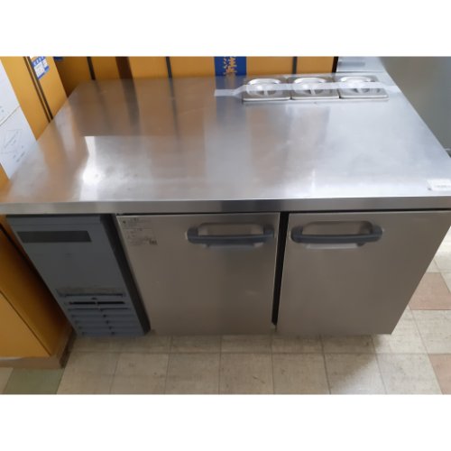 【中古】サンドイッチコールドテーブル フクシマ小峡谷花の冠(福島実業) LRW-120RM-F 幅1200×奥ふかさ750×高さ800 【貨物輸送別途積もり書き】【御勤め用】【飲食店 バス発着場 勝手もと備品 サンドイッチコールドテーブル 御勤め用サンドイッチコールドテーブル】
