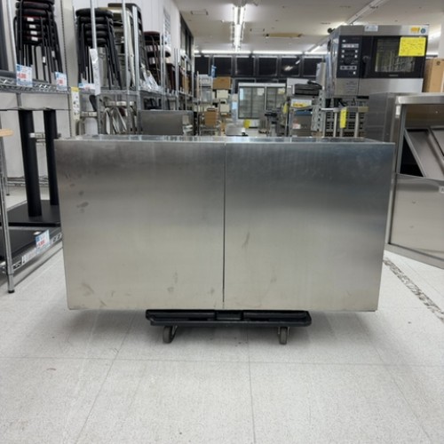 【中古】吊収納家具 幅1100×奥ふかさ350×高さ600 【貨物輸送別途積もり書き】【御役目用】【飲食店 バス発着場 勝手もと機械 吊収納家具 御役目用吊収納家具】 業務用厨房ラック-キッチン用品・食器・調理器具-業務用厨房機器・用品
