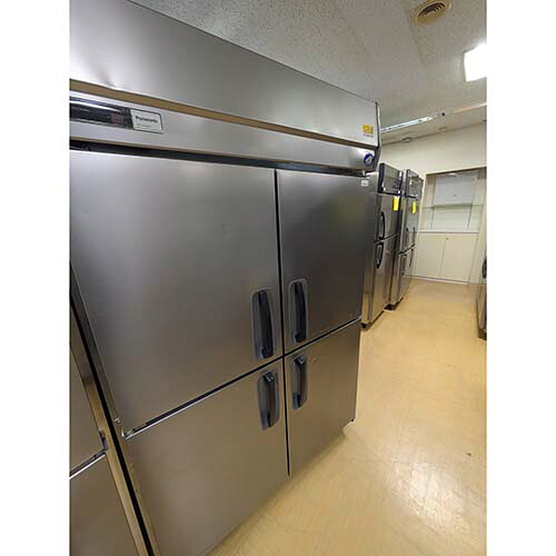 【実業界最長1年引き請ける】【中古】縦型凍結器 パナソニック(Panasonic) SRF-K1283SA 幅1200×奥ふかさ800×高さ1950 三相200V 【貨物輸送別途積もり書き】【お役目用】【飲食店 バス発着場 勝手もと装置 凍結器 お役目用凍結器】