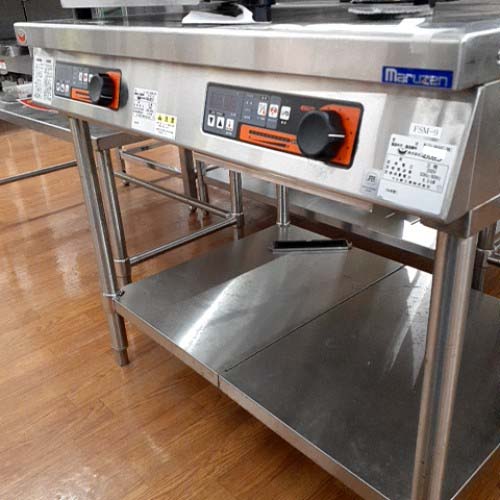 【業界最長1年保証】【中古】電磁調理器 マルゼン MITX-DK66C 幅900×奥行600×高さ800 三相200V 【送料別途見積】【業務用】【飲食店 店舗 厨房機器 卓上IHコンロ 業務用卓上IHコンロ】