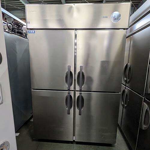【実業家最長1年引きうける】【中古】縦型氷る電気冷蔵庫 1凍3蔵 大和冷機 423YS1-EC 幅1200×奥ふかさ650×高さ1905 三相200V 【貨物輸送別途積もり書き】【御勤め用】【飲食店 バス発着場 勝手もと備品 氷る電気冷蔵庫 御勤め用氷る電気冷蔵庫】