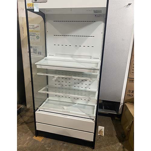 【業界最長1年保証】【中古】冷蔵多段オープンショーケース 2温度帯 フクシマガリレイ(福島工業) MEU-32WKSA5G 幅900×奥行600×高さ1900 【送料別途見積】【業務用】【飲食店 店舗 厨房機器 オープンショーケース 業務用オープンショーケース】