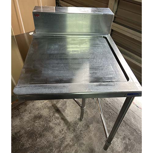 【中古】クリーンテーブル NDDG8EL用 幅600×奥行750×高さ800 【送料別途見積】【業務用】【飲食店 店舗 厨房機器 特殊シンク 業務用特殊シンク】|厨房機器と店舗用品 TENPOS