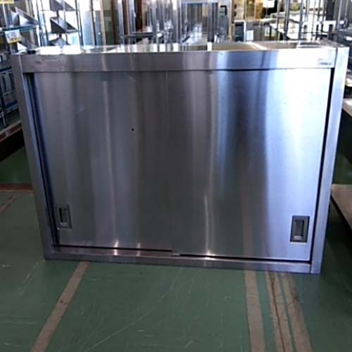 【中古】吊収納家具 幅1200×奥ぶかさ300×高さ900 【貨物輸送別途積もり書き】【お役目用】【飲食店 バス発着場 勝手もと設備 吊収納家具 お役目用吊収納家具】