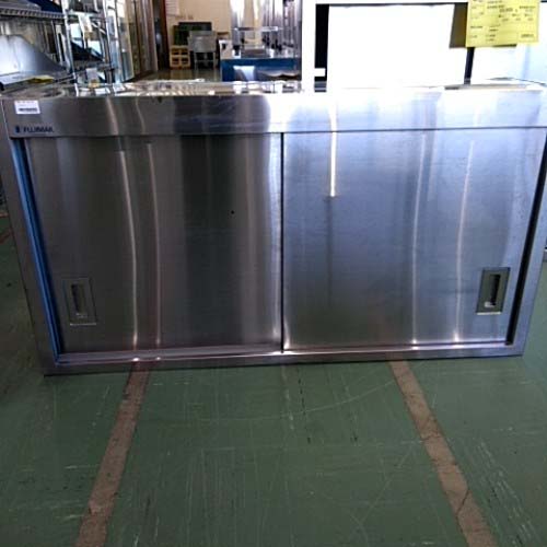 【中古】吊収納家具 幅1450×奥ぶかさ650×高さ800 【貨物輸送別途積もり書き】【お役目用】【飲食店 バス発着場 勝手もと設備 吊収納家具 お役目用吊収納家具】