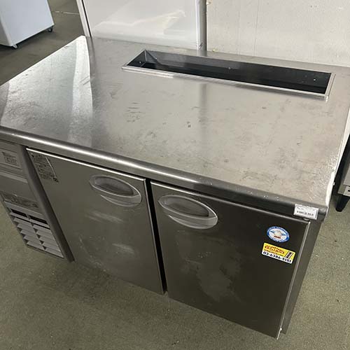 【実業界最長1年引き受ける】【中古】冷蔵サンドイッチコールドテーブル フクシマ小峡谷花の冠(福島産業) YRW-120RM2 幅1200×奥ふかさ750×高さ800 【貨物輸送別途積もり書き】【御役目用】【飲食店 バス発着場 御厨子所計器 サンドイッチコールドテーブル 御役目用サンドイッチコールドテーブル】