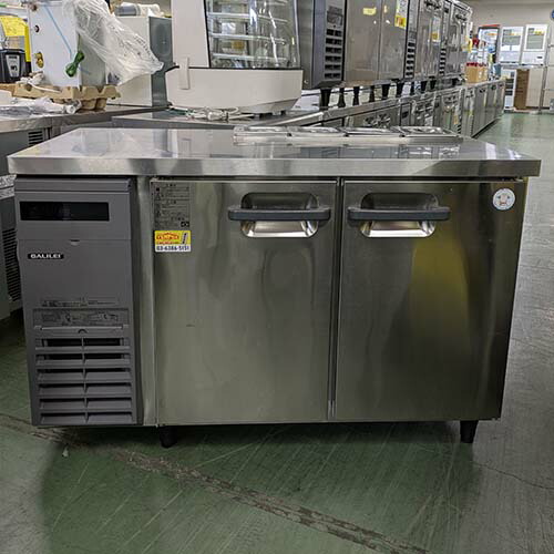 【実業界最長1年引き受ける】【中古】サンドイッチコールドテーブル フクシマ小峡谷花の冠(福島産業) LSC-120RE-B 幅1200×奥ふかさ600×高さ800 【貨物輸送別途積もり書き】【御役目用】【飲食店 バス発着場 御厨子所計器 サンドイッチコールドテーブル 御役目用サンドイッチコールドテーブル】