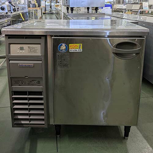 【実業界最長1年引き請ける】【中古】冷蔵冷ややかさ早見表 北沢産業 KYRW-090RM2 幅900×奥ふかさ750×高さ840 【貨物輸送別途積もり書き】【お役目用】【飲食店 バス発着場 勝手もと装置 冷蔵冷ややかさ早見表 お役目用冷蔵冷ややかさ早見表】