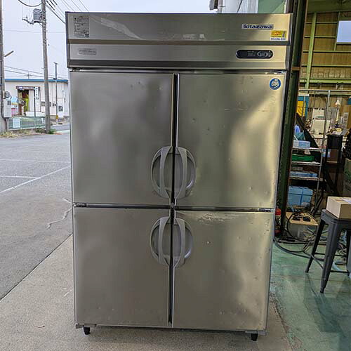【業界最長1年保証】【中古】縦型冷凍庫 北沢産業 KARD-124FMD-F 幅1200&times;奥行800&times;高さ1950 三相200V 【送料別途見積】【業務用】【飲食店 店舗 厨房機器 冷凍庫 業務用冷凍庫】｜厨房機器と店舗用品 TENPOS