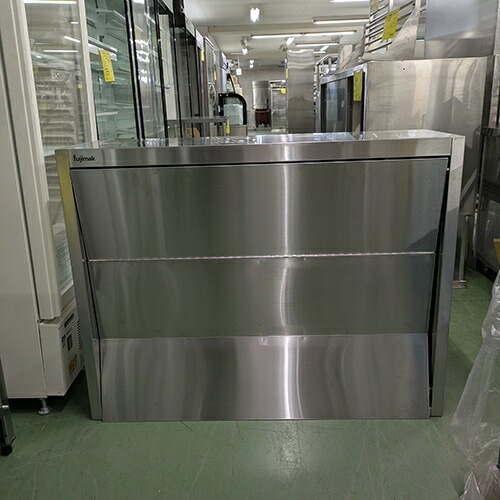 【中古】吊収納家具 幅1110×奥ぶかさ350×高さ860 【貨物輸送別途積もり書き】【お役目用】【飲食店 バス発着場 勝手もと設備 吊収納家具 お役目用吊収納家具】