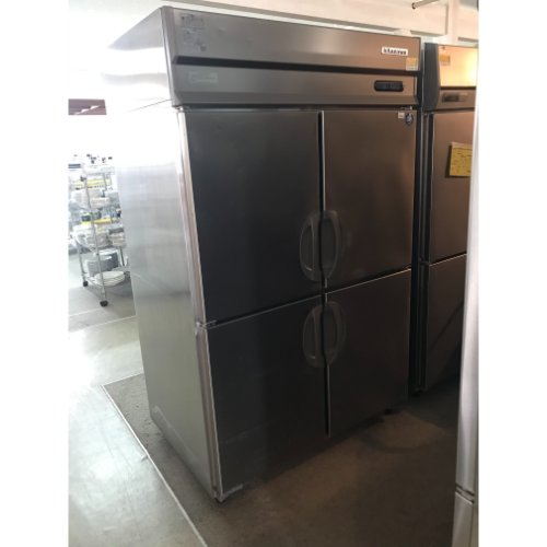 【実業家最長1年引き請ける】【中古】縦型冷凍器 北沢産業 KARD-124FMD-F 幅1200×奥ふかさ800×高さ1950 三相200V 【貨物輸送別途積もり書き】【御役目用】【飲食店 バス発着場 勝手もと装具 冷凍器 御役目用冷凍器】