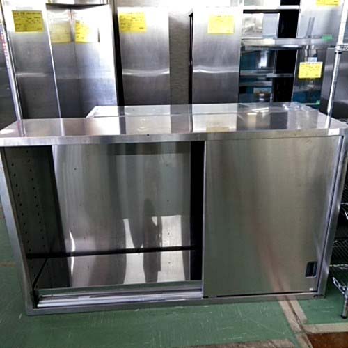 【中古】吊収納家具 タニコー TX-HCB-150H 幅1500×奥ぶかさ350×高さ900 【貨物輸送別途積もり書き】【お役目用】【飲食店 バス発着場 勝手もと設備 吊収納家具 お役目用吊収納家具】