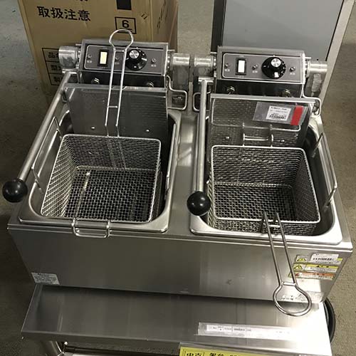 【業界最長1年保証】【中古】卓上電気フライヤー フジマック FEF82W 幅600&times;奥行460&times;高さ250 三相200V 【送料別途見積】【業務用】【飲食店 店舗 厨房機器 フライヤー 業務用フライヤー】｜厨房機器と店舗用品 TENPOS