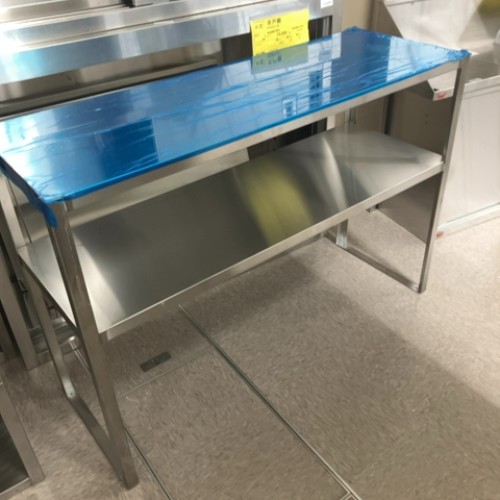 【中古】上棚 幅1150×奥ぶかさ400×高さ800 【貨物輸送別途積もり書き】【お役目用】【飲食店 バス発着場 勝手もと設備 平棚 上棚 お役目用平棚 お役目用上棚】