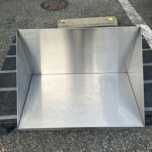 【中古】平棚 背板あり 幅600×奥行350×高さ350 【送料別途見積】【業務用】【飲食店 店舗 厨房機器 平棚 上棚 業務用平棚 業務用上棚】
