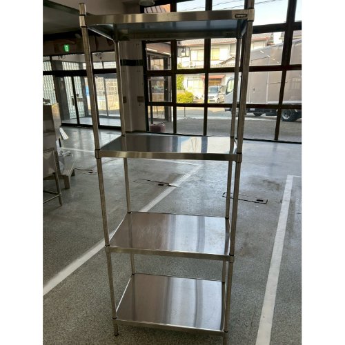 【中古】ソリッドシェルフ タニコー 幅755×奥行460×高さ1930 【送料別途見積】【業務用】【飲食店 店舗 厨房機器 ラック シェルフ 業務用ラック 業務用シェルフ】
