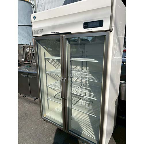 【実業家最長1年引きうける】【中古】氷るリーチインショーケース ホシザキ FS-120AT3-W 幅1200×奥ふかさ650×高さ1970 三相200V 【貨物輸送別途積もり書き】【御勤め用】【飲食店 バス発着場 勝手もと備品 リーチインショーケース 御勤め用リーチインショーケース】
